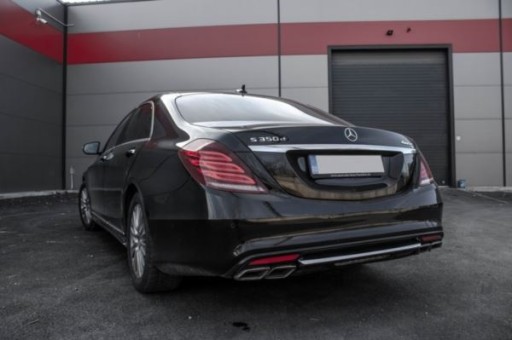 BODY KIT MERCEDES W222 13-16 LOOK AMG BLACK + KOŃ