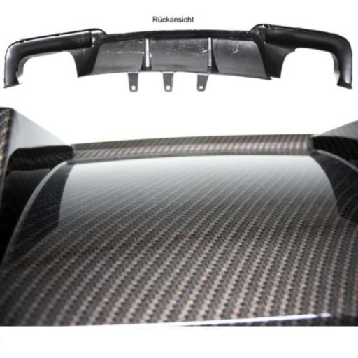 DIFUZOR BMW F10 F11 10-17 LOOK M5 KARBON GOLD DIFUZOR BMW F10 F11 10-17 LOOK M5 KARBON GOLD