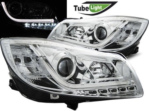 LAMPE FAROVI P. OPEL INSIGNIA 08-12 CHROME TUBE LIGHTS