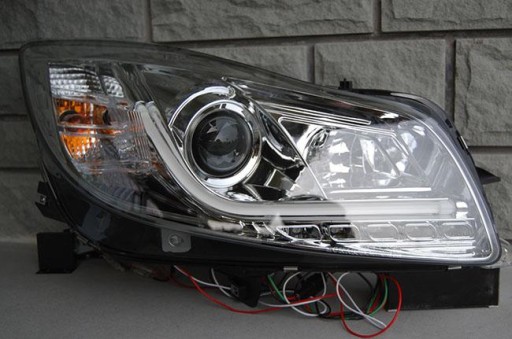 LAMPE FAROVI P. OPEL INSIGNIA 08-12 CHROME TUBE LIGHTS