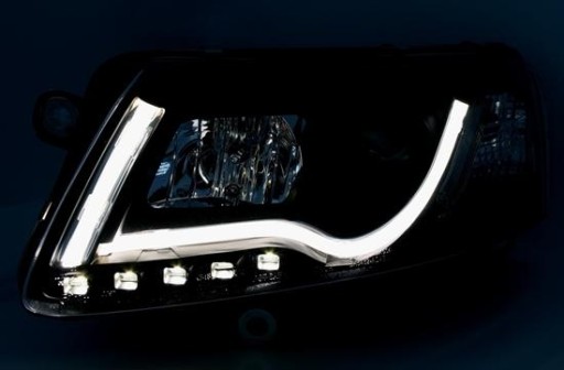 LAMPE FAROVI  PREDNJI AUDI A6 04-08 BLACK TFL LIGHT BAR