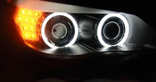 BMW E60/E61 03-07 ANGEL EYES CCFL BLACKLED INDIC BMW E60/E61 03-07 ANGEL EYES CCFL BLACKLED INDIC