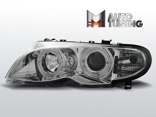 LAMPE FAROVI BMW E46 09.01-03.05 ANGEL EYES CHROME LAMPE FAROVI BMW E46 09.01-03.05 ANGEL EYES CHROME