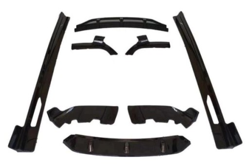 BODY KIT BMW X6 G06 19- PIANO BLACK POKLOPAC