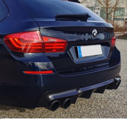 DIFUZOR BMW F10 F11 10-18 LOOK M5 KARBON BLACK