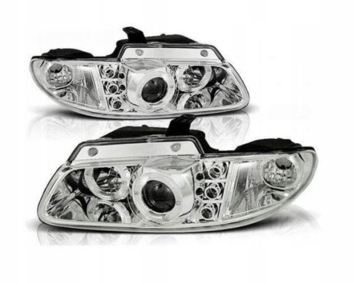 LAMPE FAROVI CHRYSLER VOYAGER 96-00 S LEČOM CHROME