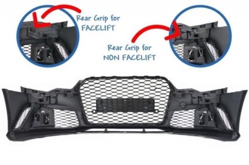 BRANIK AUDI A6 C7 4G 11-15 RS6 DESIGN MASKA