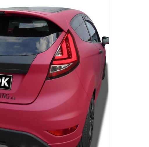 LAMPE FAROVI FORD FIESTA MK7 08-12 HATCHBACK (OBIČNI) RED WHITE LED BAR