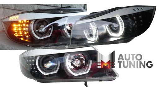 LAMPE FAROVI PREDNJI BMW E90 05-11 BLACK (MODEL SA 3 VRATA) LAMPE FAROVI PREDNJI BMW E90 05-11 BLACK (MODEL SA 3 VRATA)