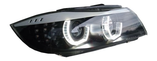 LAMPE FAROVI  PREDNJI BMW E90 05-11 BLACK (MODEL SA 3 VRATA)