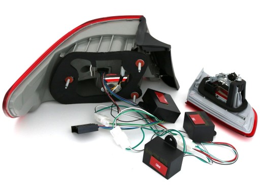 LAMPE FAROVI  ZADNJA BMW E92 09.06-03.10 RED WHITE LED BAR
