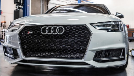 MASKA AUDI A4 B9 15-BLACK CHROME RS-STYLE