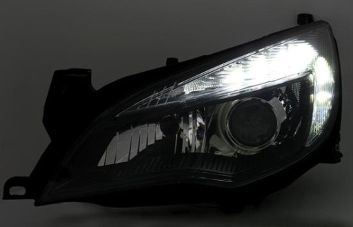 LAMPE FAROVI  PREDNJI OPEL ASTRA J BLACK 09- LED RL