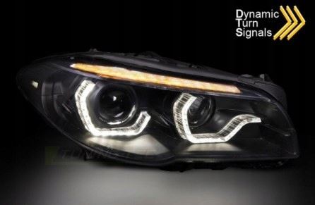 REFLEKTRY XENON (MODEL SA 3 VRATA) LED BLACK ZA BMW F10/F11 10-13