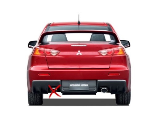 BRANIK ZADNJI MITSUBISHI LANCER 08-15 EVO STYLE