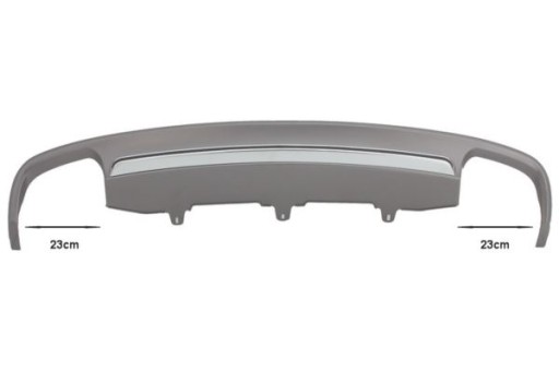 DIFUZOR ZADNJI AUDI A6 4G 10-14 S6 DESIGN