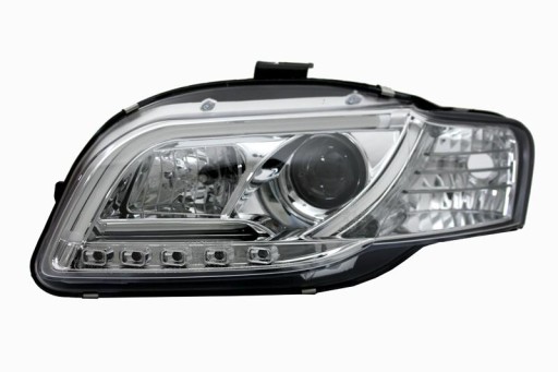 LAMPE FAROVI  PREDNJI AUDI A4 04-08 KROM TFL LIGHT BAR