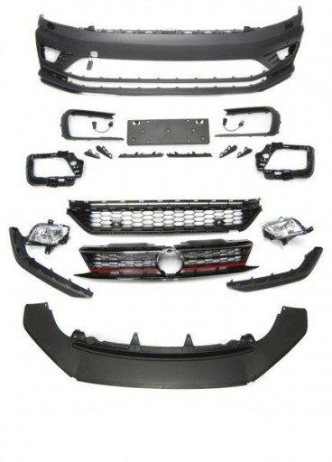 BRANIK PREDNJI VW JETTA VI 14- GLI STYLE SENZOR