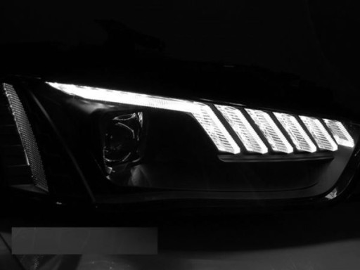 LAMPE FAROVI AUDI A4 B8 12-15 XENON BLACK SEQ DYNAMICZNY