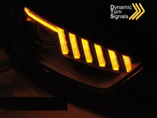 LAMPE FAROVI AUDI A4 B8 12-15 XENON BLACK SEQ DYNAMICZNY