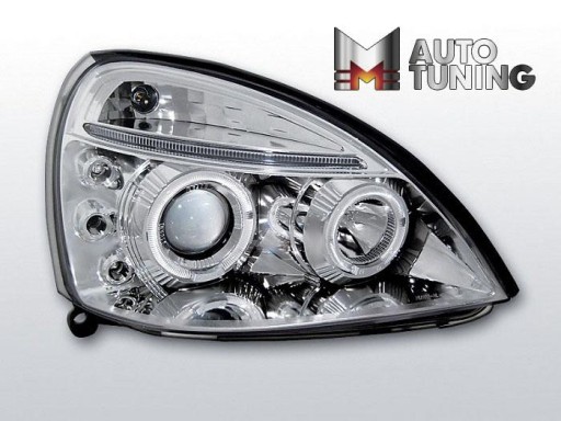 LAMPE FAROVI RENAULT CLIO II 06.01-09.05 ANGEL EYES KROM
