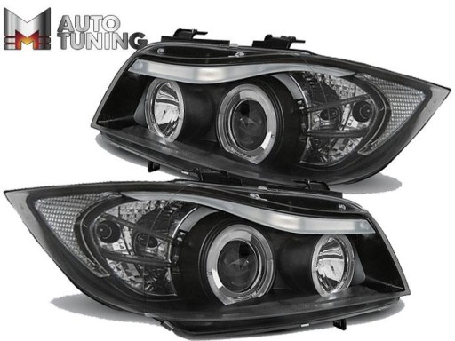 LAMPE FAROVI BMW E90/E91 03.05-08.08 ANGEL EYES BLACK LAMPE FAROVI BMW E90/E91 03.05-08.08 ANGEL EYES BLACK