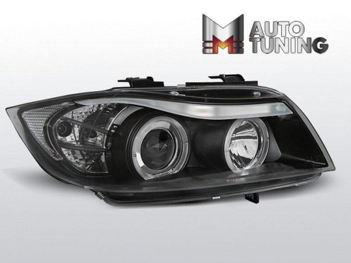 LAMPE FAROVI BMW E90/E91 03.05-08.08 ANGEL EYES BLACK LAMPE FAROVI BMW E90/E91 03.05-08.08 ANGEL EYES BLACK