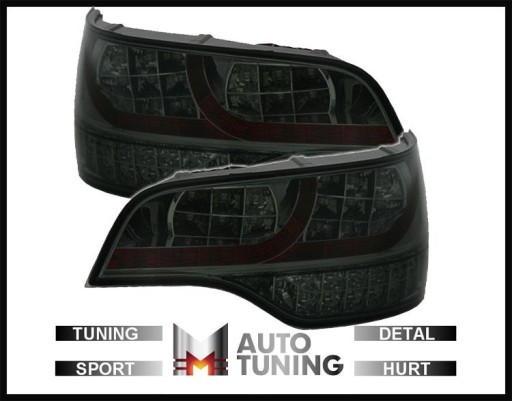 LAMPE FAROVI  ZADNJA LED AUDI Q7 05-09 BLACK/SMOKE