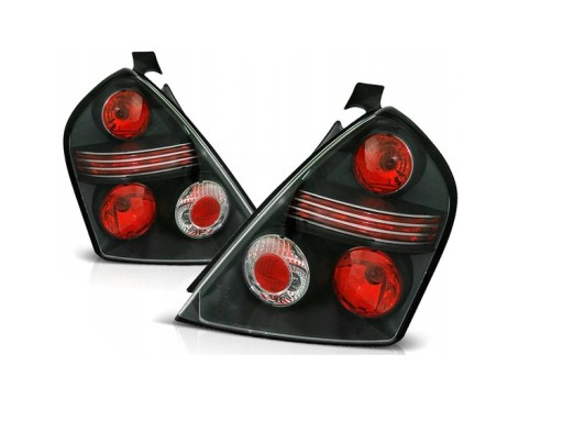 LAMPE FAROVI  ZADNJA FIAT STILO 10.01-07 (MODEL SA 3 VRATA) BLACK