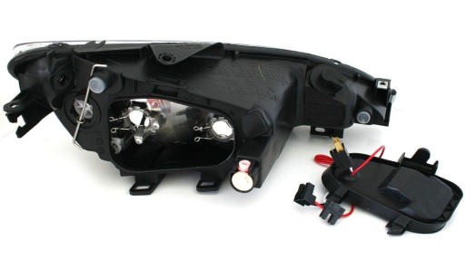 LAMPE FAROVI  PREDNJI PEUGEOT 206 98-04 BLACK