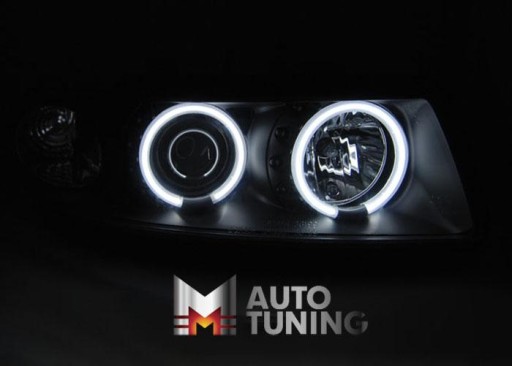 SEAT LEON / TOLEDO 04.99-08.04 ANGEL EYES CCFL BLK