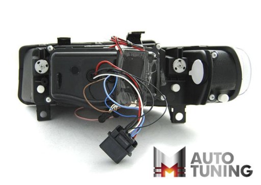 SEAT LEON / TOLEDO 04.99-08.04 ANGEL EYES CCFL BLK