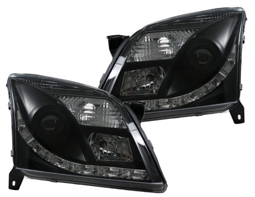 LAMPE FAROVI DAYLINE RL OPEL VECTRA C 02-04 CRNE