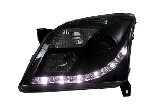 LAMPE FAROVI DAYLINE RL OPEL VECTRA C 02-04 CRNE