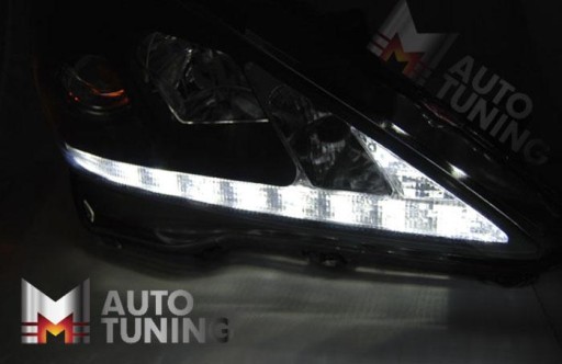 LAMPE FAROVI LEXUS IS 06-13 DRL BLACK