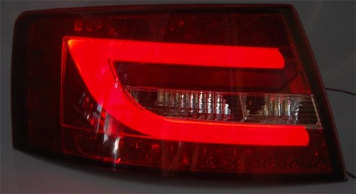 LAMPE FAROVI LED AUDI A6 C6 4F LIMUZINA / RED WHITE 6PIN