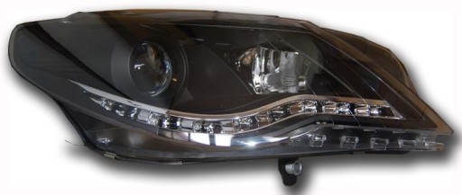 LAMPE FAROVI  PREDNJI VW PASSAT CC 5/08-2/12 CRNE LED