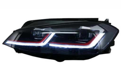 LAMPE FAROVI  PREDNJI VW GOLF 7,5 VII 17- LOOK GTI .