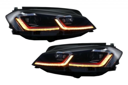 LAMPE FAROVI  PREDNJI VW GOLF 7,5 VII 17- LOOK GTI .