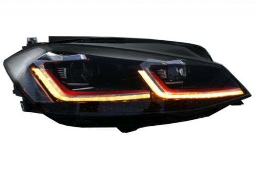 LAMPE FAROVI  PREDNJI VW GOLF 7,5 VII 17- LOOK GTI .