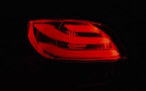 LAMPE FAROVI PEUGEOT 206 10.98- RED WHITE LED BAR