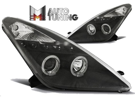 LAMPE FAROVI  PREDNJI TOYOTA CELICA T230 99-05 BLACK