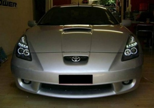 LAMPE FAROVI  PREDNJI TOYOTA CELICA T230 99-05 BLACK