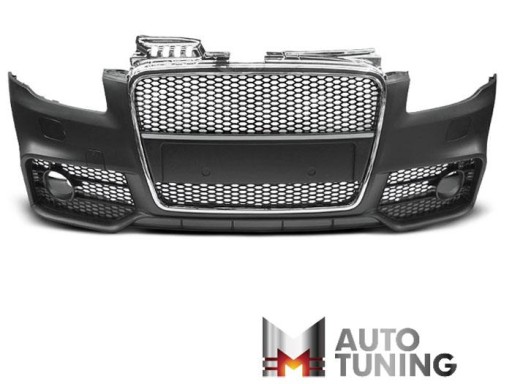 BRANIK AUDI A4 04-08 RS STYLE CHROME BLACK