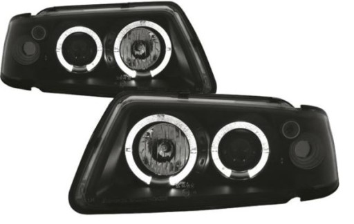 LAMPE FAROVI ANGEL EYES VW PASSAT B5 96-01 BLACK