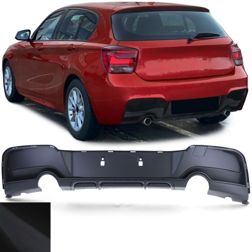 DIFUZOR BMW F20 11-15 M-PERFORMANCE SINGLE DOUBLE DIFUZOR BMW F20 11-15 M-PERFORMANCE SINGLE DOUBLE