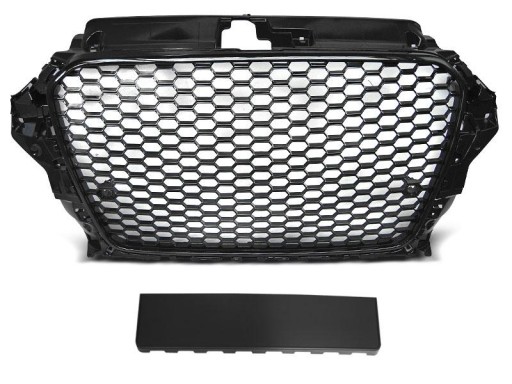 AUDI A3 (8V) 12-16 RS3 STYLE GLOSSY BLACK