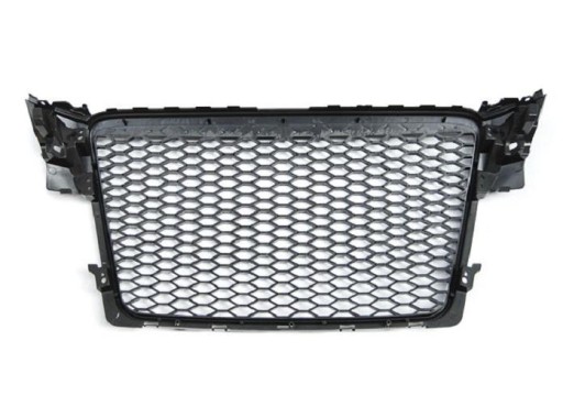 MASKA AUDI A4 B8 08-11 GLOSSY BLACK RS-STYLE SENZOR MASKA AUDI A4 B8 08-11 GLOSSY BLACK RS-STYLE SENZOR