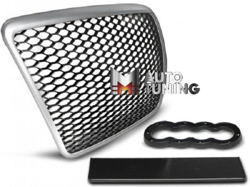 MASKA AUDI A6 C6 09-11 SILVER RS-STYLE MASKA AUDI A6 C6 09-11 SILVER RS-STYLE