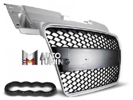 MASKA AUDI TT 06-09 SILVER RS-STYLE